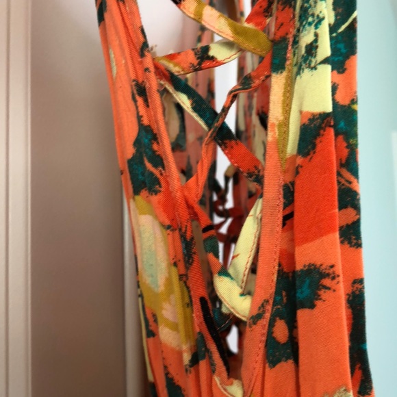 Orange sundress - Picture 2 of 3